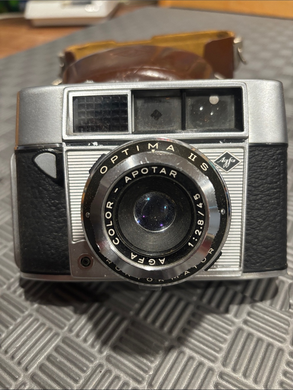 Vintage Agfa Optima II S Vintage 35mm Camera - Black/Silver